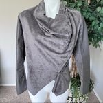 BLANK NYC  Drape Suede Moto Jacket Photo 0