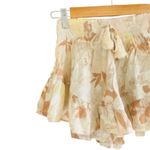 Surf Gypsy  Printed Ruffled Shorts Swim Cover Up Photo 4