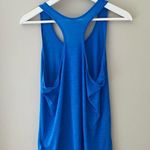 Reebok Speedwick Work Out Tank Top Blue Sz Large Photo 4