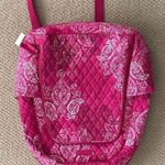 Vera Bradley NEW Pink Laptop Backpack Stamped Paisley Campus Bag Quilted NWT Photo 1