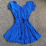 Olivaceous off shoulder tassel dress Sz M Photo 0