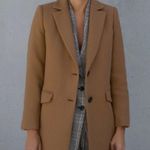 ZARA Woman Masculine Coat sz Medium Photo 4