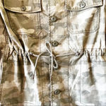 American Eagle American Eagle Camouflage Drawstring Jacket Size XS Cotton Camo Back To School Photo 5