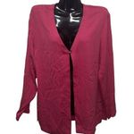Valerie Stevens Women's Pink Silk Blend Cardigan Sweater Size S Photo 0