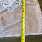 Vintage Val Mode Chemise Tank Lingerie Slip Top Lace Pink Spaghetti Strap M Cami Size M Photo 7