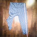 ESPERANZA workout pants Black and Gray, skinny leg cut, elastic waist Size L Photo 6