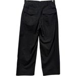 AGOLDE Daria Utility Cotton Black Cargo Wide Leg Mid Rise Pants Stretch Size 26 Photo 4