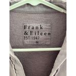 Frank & Eileen Patrick Popover Triple Fleece Womens XS Purple Preppy Travel Cozy Photo 5