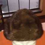 Vintage MINK hat Brown Photo 2