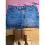 Levi's  mini jean skirt size 7 Photo 2