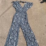 Band of Gypsies Morgan Snake Print Jumpsuit size S Photo 3