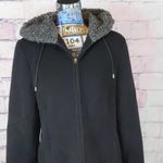 Fleet Street  wool black coat size medium Photo 1