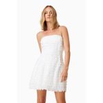 Elliatt NWT Hailey Strapless Mini Party Dress In White Sz Large $269 Photo 1
