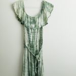 Anthropologie Tie Dye Sleeveless Ruffle Bohemian Maxi Dress Photo 2