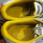Vionic  Yellow White Gray Women’s Drift Tokyo Leisure Athletic Sneakers Size 9.5 Photo 4