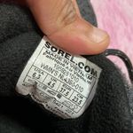 Sorel Black Suede High Top Sneakers Sculpted White Sole Urban Casual Shoes Photo 6