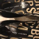 Marc by Marc Jacobs  Black Patent Peep Toe Heels, Size 40 Photo 2