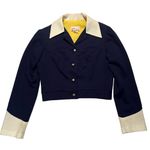 70s Jim N Me Pants Suit Two Piece Flared Christmas Holiday Snow Winter Unique 7 Size undefined Photo 1