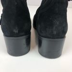 Stuart Weitzman  Britain Buckle Suede Boot 9.5 blk Photo 10