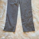Gap Slim Crop Chino Pant Pilot Grey Stretch Cotton Mid-Rise Twill 2 Photo 2