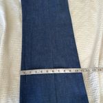 None Vintage selvage denim jeans size 8 high rise wide straight leg crisp denim new Photo 9