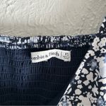 Abercrombie & Fitch Floral Long Sleeve Smocked Back Babydoll Dress XS Photo 2