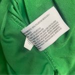 Wild Fable GREEN METALLIC LACE UP BACK MAXI DRESS WITY SIDE SPLIT STRETCHY SEXY Photo 15