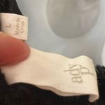 Ady P Black Faux Fur Pullover Sweater – Size L (NWT) Size L Photo 2