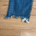We The Free Free People  Straight Leg Distressed Hem Cropped Jeans Size 28 Photo 2