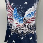 Rock And Republic Y2K  Patriotic Eagle Tank Top Size Small Photo 4