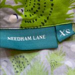 Needham Lane XS Green & Blue Palm Frond Pajamas Photo 2