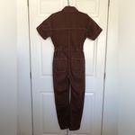 Free People We the Free Brown Marci Jumpsuit in Pinecone Size XS Photo 6