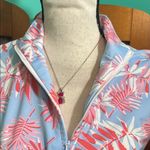 La mer luxe Pink and blue floral Tank style Top Photo 1