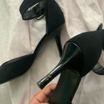 Impo black suede buckle heels Photo 4