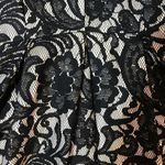 Heart soul  Dress Womens Size XL Black Lace Party Dress Rear Zip Floral Photo 5
