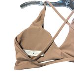 Women's XXL Dark Brown Padded Sports Bra Criss Photo 2