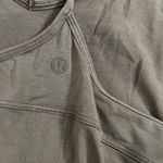 Lululemon  bronze green modal yoga tank size 8 Photo 3