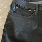 Helmut Lang  Women’s Black Coated Straight Leg/Skinny Jeans Photo 3