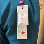 Parker NWT  Teal Long Sleeve Knot Front Dress Size Small Photo 11