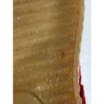 Post Xchange Suede Sneakers Casual Shoes Gum Soles Red‎ Size 38 Red Photo 8