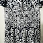 Chico's NEW  Eyelet Tiered Sundress Fully Embroidered Stitch Work Sz 6 Small Luxe Photo 13