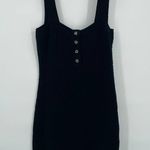 Free People Beach Short And Sweet Knit Mini Dress Button Back Size Medium NWT Photo 4