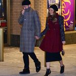 Valentino Garavani Valentino Rockstud pointy toe harness ankle boot in wine calfskin leather IT 36 Photo 2