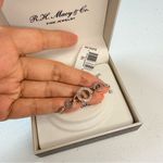 Macy's RH Macy’s & Co 925 Sterling Silver with 1/6 carat Diamond adjustable Bracelet Photo 4