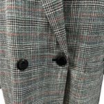 Amanda Smith VTG Amanda Nicole Gray Glen Plaid Check Tweed Blazer Shoulder Pads Sz 14 Photo 2