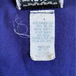 1849 Authentic Ranchwear Lace Sleeve Western Cropped Waist Cowgirl Rodeo Top Blue Size M Photo 4