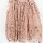 NWT JessaKae Womens Fairycore Eloise Floral Puff Sleeve Sequin Princess Dress XL Pink Photo 4