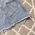 Boutique High Waisted Patch Denim Mini Skirt Photo 6