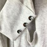 Verve Ami  Gray Sweater Cardigan with button accent M Photo 2
