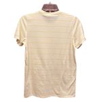Everlane The Organic Cotton Crew Tee yellow stripe Size S NWT Photo 2